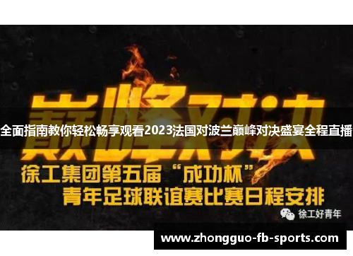 全面指南教你轻松畅享观看2023法国对波兰巅峰对决盛宴全程直播