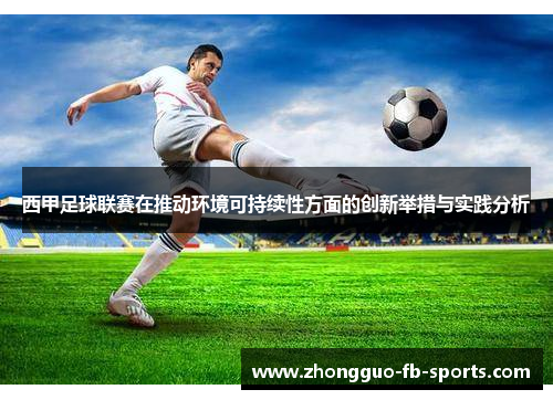 西甲足球联赛在推动环境可持续性方面的创新举措与实践分析